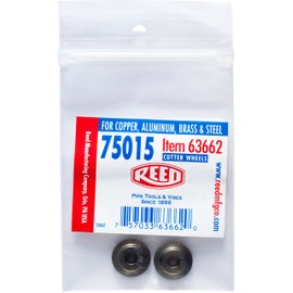 Reed Tool 2PK-75015 Cutter Wheels for Tubing Cutters, 2-Pack