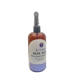 Loc'd n Lotus Peppermint Rosewater Hair Mist for Locs| Cleansing | All Natural Mist| Great for Daily Use| 16oz | Great all hair types | Lifts away Product Buildup