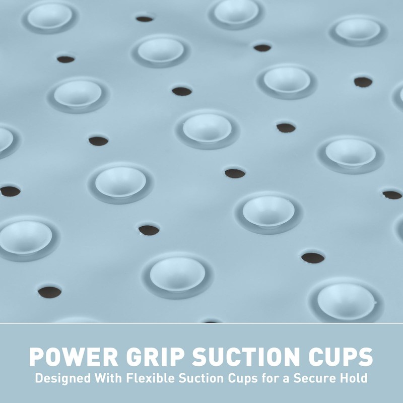 Corner Shower Mat Non Slip: 54 x 54 cm Quadrant