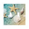 Nijuodnijir Decorative Switch Plates Beach Starfish Ocean Conch Cameo Shell