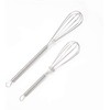 Wingsflying 4 Pack Mini Wire Kitchen Whisks Small Egg Whisk