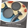 Levemolo Stainless Steel Meat Press Patty Maker Durable Kitchen Tool