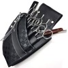 Hairdressing Scissor Pouch by Kassaki Black Check Tool Belt Bag