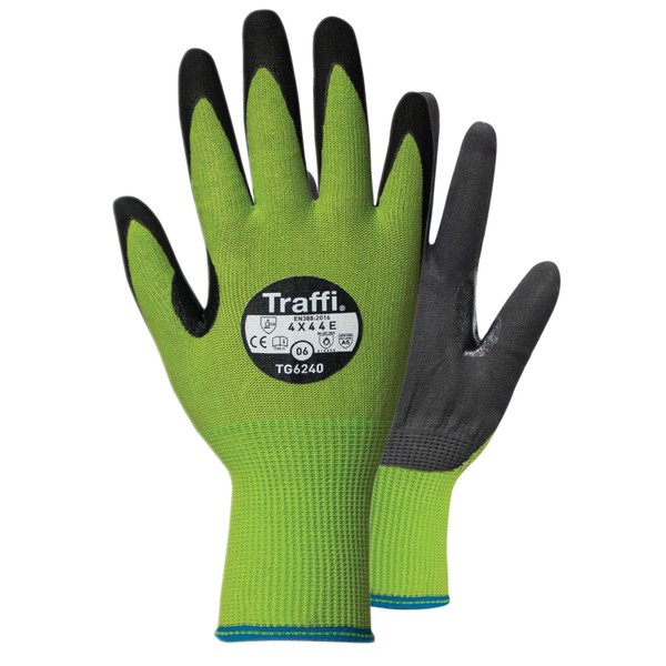 Traffi TG6240 - Microdex Nitrile LXT Safety Glove - Cut