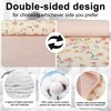 Baby Diaper Changing Pad, Waterproof Changing Pad Liners with 100%