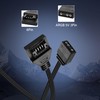 GINTOOYUN 2 Pcs 5V 3-Pin ARGB to 6-Pin Cable 5V