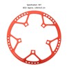 Bike Chainring 56T 130BCD Red Aluminum Alloy Lightweight Folding Bike