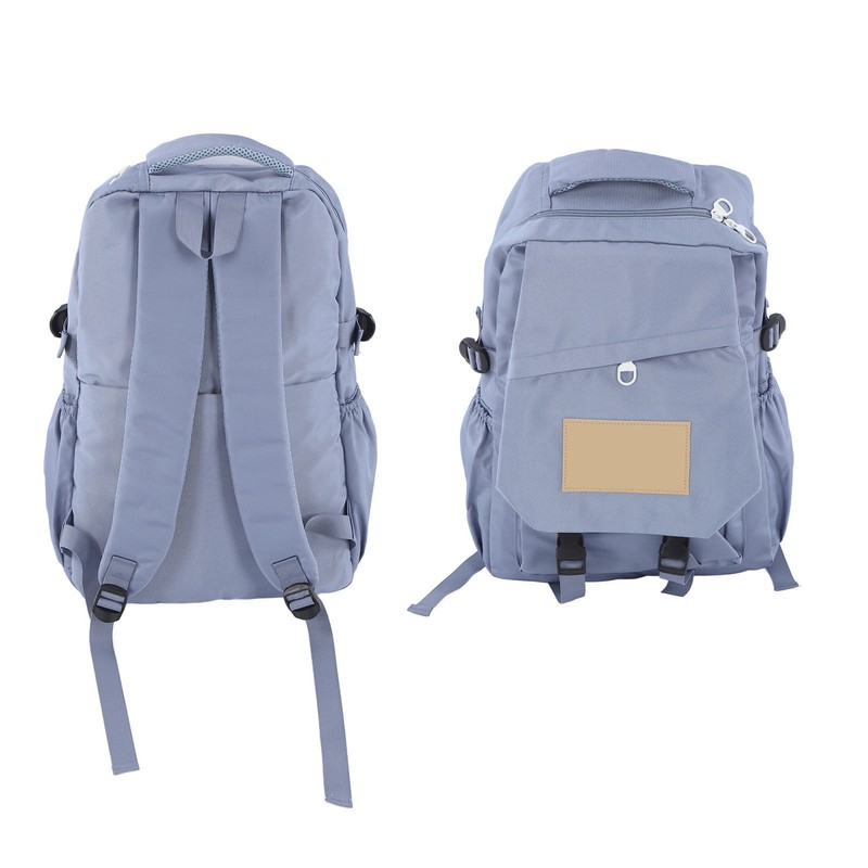 Casual Style Nylon Backpack Lightweight School Bag Large Capacity Travel