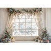 Kate Christmas Window Photography Background White Wall Professional Photo Backdrop