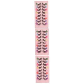 Beavorty 3sets Lashes Lash Extensions Fake Eyelashes Natural Look for Women 8pairs*3