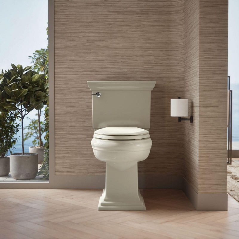 KOHLER 4636-RL-47 Cachet ReadyLatch Elongated Toilet Seat Slow Close, Soft