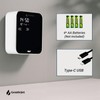 GentleJet AuraJet Automatic Foaming Soap Dispenser, LED Display, Aluminum Alloy