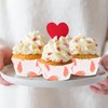 Cupcake Cases Paper, 100PCS Muffin Liners, Strawberry Printing Cupcake Liners,