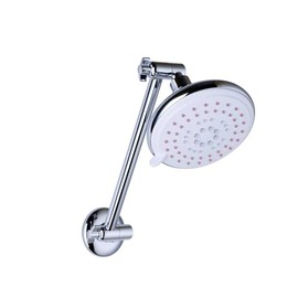 Revolution Showers Wels 3 Star 9.0L/min All Directional Self-Cleaning Shower Head and Arm, Chrome