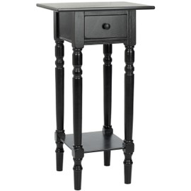Safavieh American Homes Collection Sabrina Distressed Black Side Table