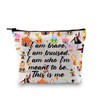 Showman Inspired Makeup Bag Inspirational Broadway Musical Gift I Am