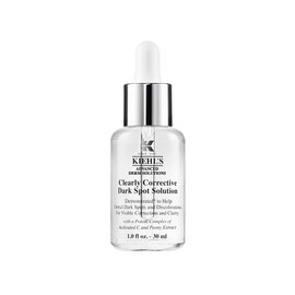 Kiehl's Dermatologist Solutions - Clearly Corrective Serum, Suero Facial Iluminador, disminuye la apariencia de las manchas oscuras y cicatrices del a