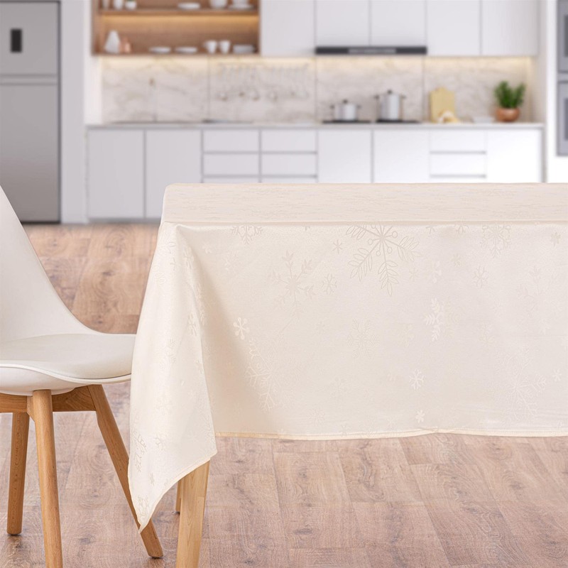 Celebright Christmas Tablecloth - Rectangular 52 x 90 inches (132