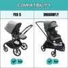 PROTEC TIF PROTECTIF | Leatherette Handlebar Covers Compatible with Bugaboo