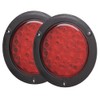 Luces Traseras de Remolque LED Rojas Redondas Freno de Parada