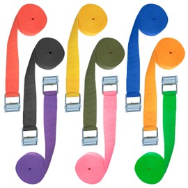 simPLEISURE QA300007e01n0 Load Tightening Belt (5.9 ft (1.5 m) Width: 1.0 inches (25 mm) Fixed Band (Moss Green) for Earthquake Prevention / Load Collapse Prevention / Luggage Fastening Belt Lashing