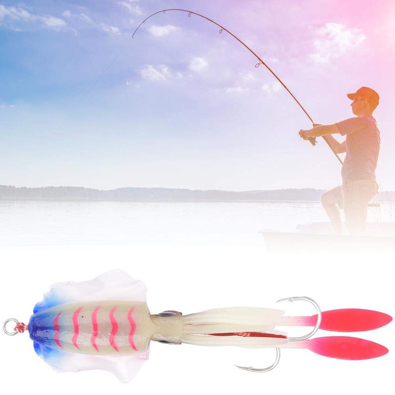 Jarchii 3D Eyes Squid Fishing Lures 6" / 60g (Pack