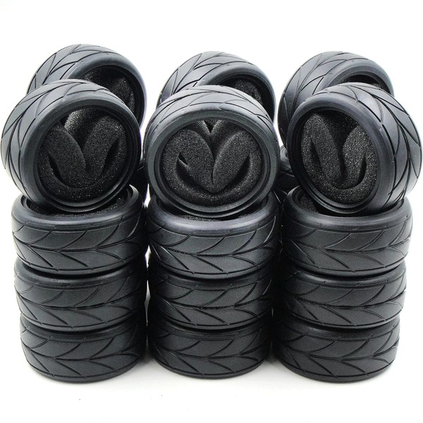 24pcs 1/10 on road arrows Tires Tyres Fit RC 1:10