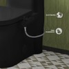 Swiss Madison Aqua Non-Electric Bidet Toilet Attachment in Matte Black
