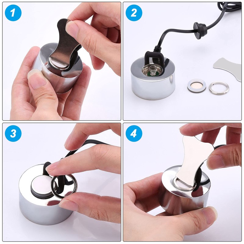 FITNATE 350ml/H Mist Maker, Stainless Steel Mist Maker Fogger for