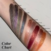 Chameleon Smoky Blue Eyeshadow, Chameleon Chrome Metallic Eye Shadow, Smooth
