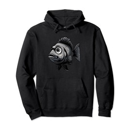 Oscar Fish Cartoon Pullover Hoodie