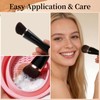 ACMEBEAUTY Angled Foundation Brush for Liquid Cream Blending, Black, 1Pcs