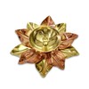 Craftsman Brass Copper Lotus Flower Petals Kamal Shape Metal Akand