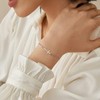 TANGPOET Cross Bracelet for Women 925 Sterling Silver Christian Crucifix