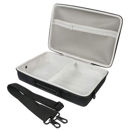 Khanka Hard Travel Case with Shoulder Strap for Canon PIXMA iP110/ TR150/ Epson WorkForce WF-110W Portable Inkjet Printer (Case Only)