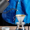 MERMOO YILAN Pour Over Coffee Dripper Stainless Steel Metal Reusable