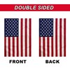TOPFLAGS American Flag Garden Flags 28x40 House Flag Double Side