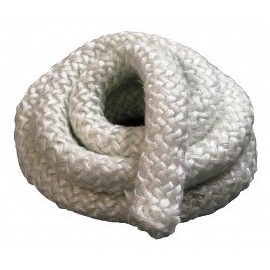 1 inch Woodstove Gasket Rope, Door Gasket, Round Fiberglass Rope Seal (7 Feet)