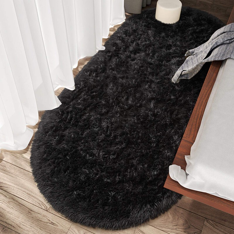 Junovo - Alfombra de Peluche para salón o recámara