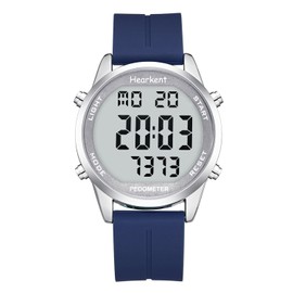Pedometer Watch for Walking for Senior No App Required with Steps Calories Counter and LCD Large Numbers