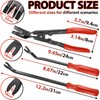 KEZE 3 Pcs Auto Clip Pliers Set and Fastener Remover,Car
