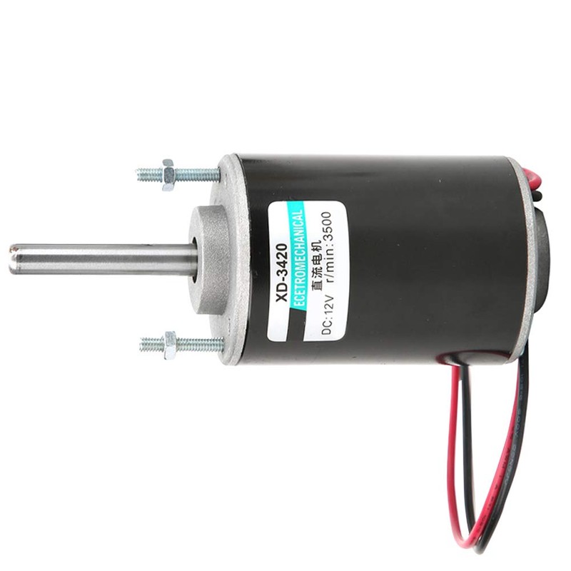 High Speed Adjustable Electric Gear Motor DC Permanent Magnet Reversible
