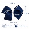 Hair Bows for Girls, 2 Pack 5 Inch Grosgrain Boutique