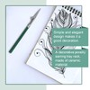 HEALLILY 3 Pcs 3pcs Adjustable Straight Ballpoint Pen for Technical
