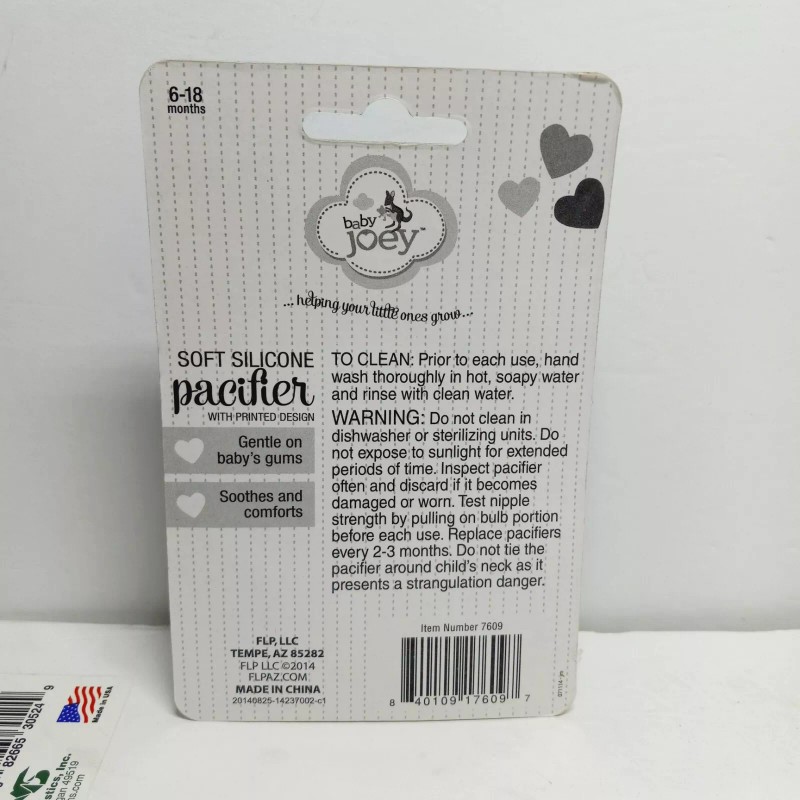 Baby Joey Pacifier Soft Silicone With Cover (Blue) Baby Joey