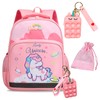 fortulux Backpack, Kids, Unicorn, Girls, Boys, Children's Backpack, Kindergarten, Nursery,