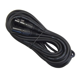 F-Factory XLR/Canon Male to XLR/Canon Female Cable, 10M Microphone Cable, 10M Male to Female XLR Cable, 10m XLR Balanced Connection, 3 Pin Microphone Cable, Canon Cable FNT-XE-17100T