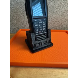 Bartsscannerparts Angled Uniden SDS100 Scanner Stand Non Slip Base Made In The USA FLAG AND TEXT!