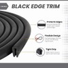 Sello de Borde Canal U EPDM Negro 6 m
