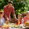 Sorbus Extra Large Non-Stick Rib Rack - Porcelain Coated Steel